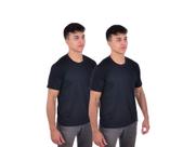kit 2 camisetas masculinas básicas 100% algodão kit 2 camisetas masculinas básicas 100% algodão