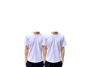 kit 2 camisetas masculinas básicas 100% algodão