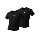 Kit 2 Camisetas Masculinas Manga Curta Dry Fit Monk Academia Corrida Treino Esportivo
