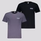 Kit 2 Camisetas Nicoboco Tianno Preta e Cinza