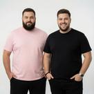 Kit 2 Camisetas Plus Size G1 ao G5 Masculina 100% algodão Alta Qualidade Extra Grande G1 G2 G3 G4 G Kit 2 Camisetas Plus Size G1 ao G5 Masculina 100% algodão Alta Qualidade Extra Grande G1 G2 G3 G4 G