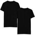 Kit 2 Camisetas Preta Resistente Básica Camisa Masculina Kit 2 Camisetas Preta Resistente Básica Camisa Masculina