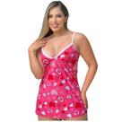 Kit 2 Camisolas Pijama Sexy Feminino Sem Bojo
