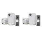 Kit 2 Campainha Sem Fio Bivolt FX-CAD 3 Foxlux