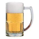 Kit 2 Canecas de Chopp Bristol 380ml Vidro Cristal Transparente para Cerveja