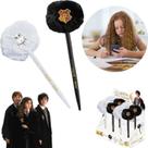 Kit 2 Caneta Harry Potter Com Pompom 1.0mm Esferográfica