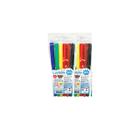 Kit 2 Canetinha Infantil Lavável 6 Cores Escolar Kit 2 Canetinha Infantil Lavável 6 Cores Escolar