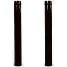Kit 2 Canos para Chaminé Venax Esmaltado Preto 1m 110 mm 7585