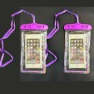 Kit 2 Capa Bolsa Para Celular Roxa