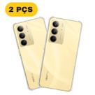 Kit 2 Capa Capinha Transparente Compatível Para Realme C75