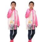 kit 2 Capa de chuva infantil para menina menino com capuz e bolsos pvc reforçada escolha a sua