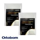 Kit 2 Capa De Travesseiro Impermeável Algodão Protetora Com Zíper Malha Ortobom 50x70cm