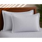 Kit 2 Capa de Travesseiro Matelada 70x50cm com Aba Americana para Cama Posta Cor: Branco Kit 2 Capa de Travesseiro Matelada 70x50cm com Aba Americana para Cama Posta Cor: Branco