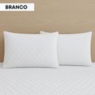 Kit 2 Capa Para Travesseiro Impermeável Protetor Matelado 70x50 Fronha Antialérgica Protetora Antiácaro Higiênica Macia