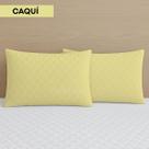 Kit 2 Capa Para Travesseiro Impermeável Protetor Matelado 70x50 Fronha Antialérgica Protetora Antiácaro Higiênica Macia