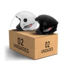 Kit 2 Capacetes New Liberty 3 Abertos Pro Tork Moto Masculino Feminino Estilo Segurança Conforto Qualidade Kit 2 Capacetes New Liberty 3 Abertos Pro Tork Moto Masculino Feminino Estilo Segurança Conforto Qualidade