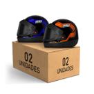 Kit 2 Capacetes Sport Moto 788 Viseira Fumê Fechados Pro Tork Masculino Feminino Segurança Conforto Qualidade Estilo Resistência