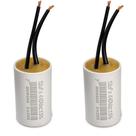 Kit 2 capacitor 2 fios metalizado 12 uf x 440v trio Kit 2 capacitor 2 fios metalizado 12 uf x 440v trio
