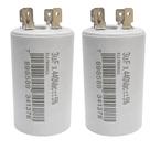 KIT 2 CAPACITOR 3uF 440V METALIZADO C/ TERMINAL REPOSICAO VENTILADOR