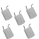 Kit 2 capacitor 40x250v 2 fios metalizado tri