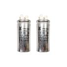 Kit 2 Capacitor Permanente em Alumínio com Terminal 5uF 400VAC