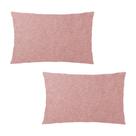 Kit 2 Capas Almofada Baguete Bouclé 50x30 Zíper Invisível, Texturizado Kit 2 Capas Almofada Baguete Bouclé 50x30 Zíper Invisível, Texturizado