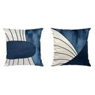Kit 2 Capas de Almofada Bordada Silk Home 43x43 Cm