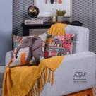 Kit 2 Capas de Almofada Decorativa Linho Para Sala Quarto Luxo