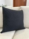 Kit 2 Capas De Almofada Decorativa Tricot 45x45 Roma