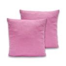 Kit 2 Capas de Almofada Piquet Favinho 40x40 C/ Zíper