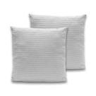 Kit 2 Capas de Almofadas 40 x 40cm C/Zíper Piquet Favinho Decoração Luxo Kit 2 Capas de Almofadas 40 x 40cm C/Zíper Piquet Favinho Decoração Luxo