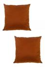 Kit 2 Capas De Almofadas Suede 45cm x 45cm cores
