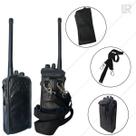 Kit 2 Capas De Couro Para Rádio Motorola Ep450 E Dep 450