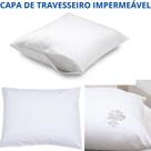 Kit 2 Capas Fronha Protetora Para Travesseiro Impermeável