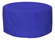 Kit 2 Capas Impermeáveis Compatível Mesas Jardim Azul Marinho