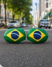 Kit 2 Capas Retrovisor Bandeira Brasil Ajustável Copa 2026 Carro Torcida Futebol Hexa Top Kit 2 Capas Retrovisor Bandeira Brasil Ajustável Copa 2026 Carro Torcida Futebol Hexa Top