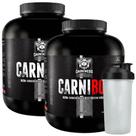 Kit 2 Carnibol Isolado Blueberry 1.8Kg Coqueteleira Darkness