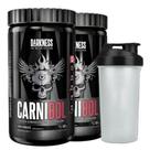 Kit 2 Carnibol Isolado Chocolate 900g Coqueteleira Darkness