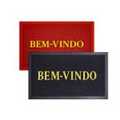 Kit 2 Carpete Entrada Multiuso Decorativo Capacho Antiderrapante Chão Emborrachado Tapete Retangular Kit 2 Carpete Entrada Multiuso Decorativo Capacho Antiderrapante Chão Emborrachado Tapete Retangular