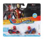 Kit 2 Carrinhos Hot Wheels Racerverse IronSpider E Iron Man Mattel