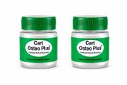 Kit 2 Cart Osteo Plus Sem Sabor 15 Cápsulas 500mg Suplemento Alimentar