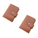 Kit 2 Carteira Porta Cartão Feminina Super Slim Kit 2 Carteira Porta Cartão Feminina Super Slim
