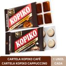 Kit 2 cartela kopiko café cappuccino bala dos doramas coreana