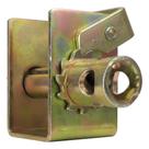 Kit 2 Catraca Fixa 5 Toneladas 50mm Para Fita Sider Caminhão Dourado-escuro