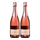 Kit 2 Cavas Bonaval Brut Garnacha Rosé Espanha 750ml