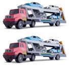 Kit 2 Cegonheira Truck Carreta Caminhão Brinquedo Com 8 Carros Kit 2 Cegonheira Truck Carreta Caminhão Brinquedo Com 8 Carros