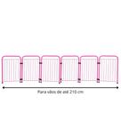 Kit 2 Cercados Cachorro Gato Dobravel Bebe Pet Rosa 210cm - AÃ?Â?Ã?Â?Ã?Â?Ã?Â?Ã?Â?Ã?Â?Ã?Â?Ã?Â§o Mix
