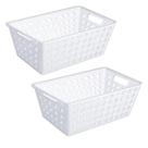 Kit 2 Cestas Caixas Organizadoras Grande Multiuso One Coza