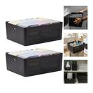 Kit 2 Cesto Organizador 12 Litros 34 X 27 X 13cm Ou Flow Kit 2 Cesto Organizador 12 Litros 34 X 27 X 13cm Ou Flow