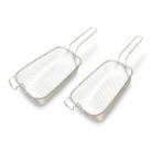 Kit 2 Cestos de Fritura Premium Retangular M 3 Litros Fryer Max